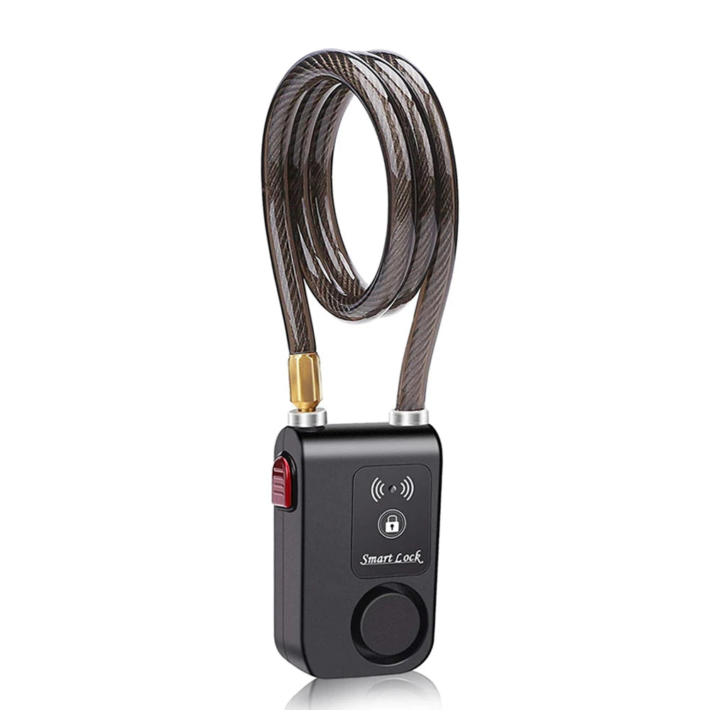 Bluetooth Bike Motorcycle Lock Alarm Security Smart APP Control Waterproof Burglar Vibration Bike Alarm Lock System