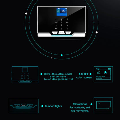 House Alarm for Home Alarm System Tuya Smart/ Smart Life Burglar Alarm Kit with Motion Sensor Detector Siren G20