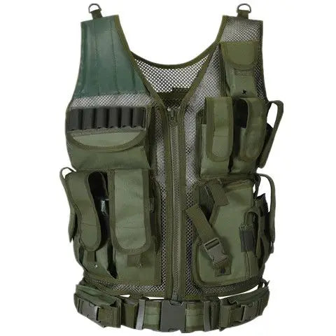 Breathable SWAT Tactical Vest Military Combat Armor Vests Security Hunting Army Outdoor CS Game Airsoft Jacket Training Suit
