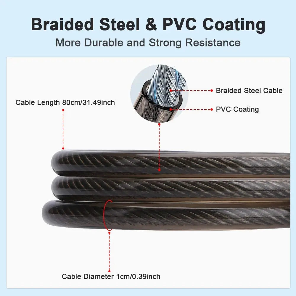 Bluetooth Bike Motorcycle Lock Alarm Security Smart APP Control Waterproof Burglar Vibration Bike Alarm Lock System