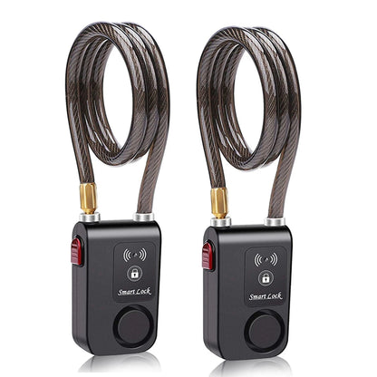 Bluetooth Bike Motorcycle Lock Alarm Security Smart APP Control Waterproof Burglar Vibration Bike Alarm Lock System